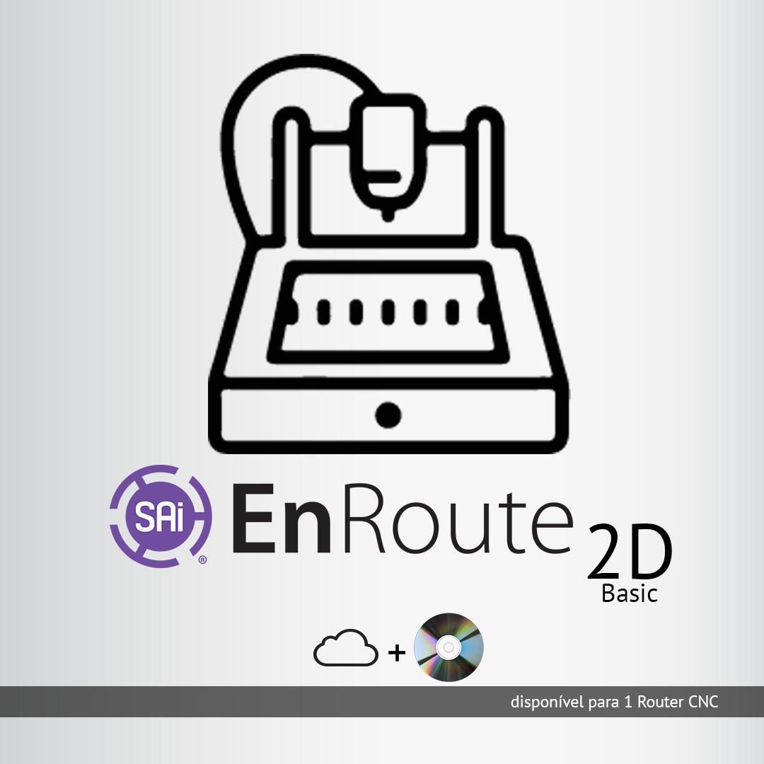 Software Rip SAi Enroute Basic 2D - para 1 router CNC