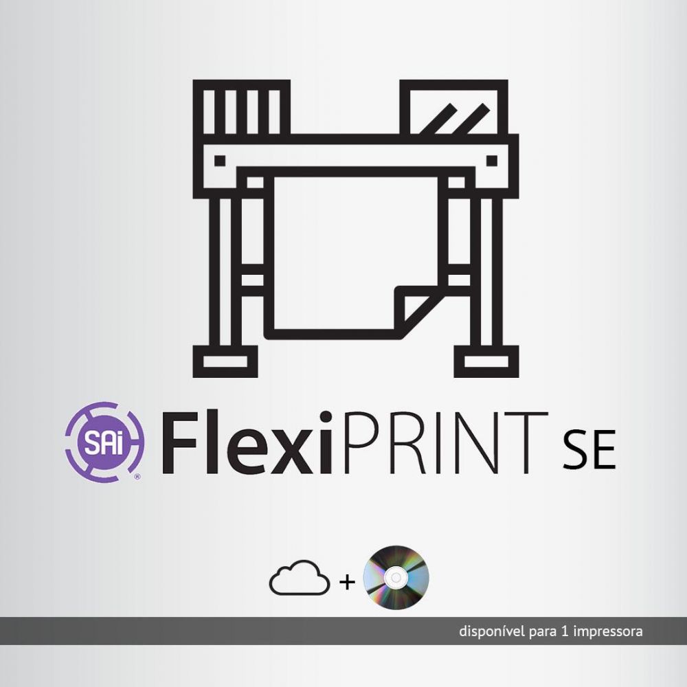 Software Rip Flexi Print SE Todas marcas p/ 1 impressora
